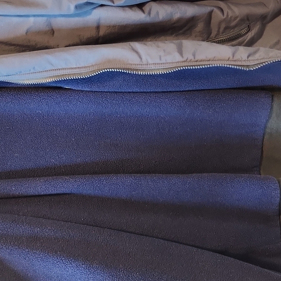 Vintage LL Bean Men’s Warm Up Bomber Jacket Fleece Lined USA Made Blue Mens XL - Picture 9 of 13